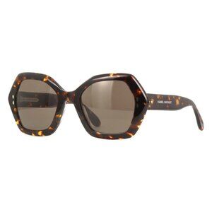 New ISABEL MARANT Havana Square IM0107/G/S 08670 Sunglasses Women